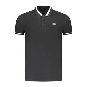 Cavalli Class Black Cotton Men Men's Polo